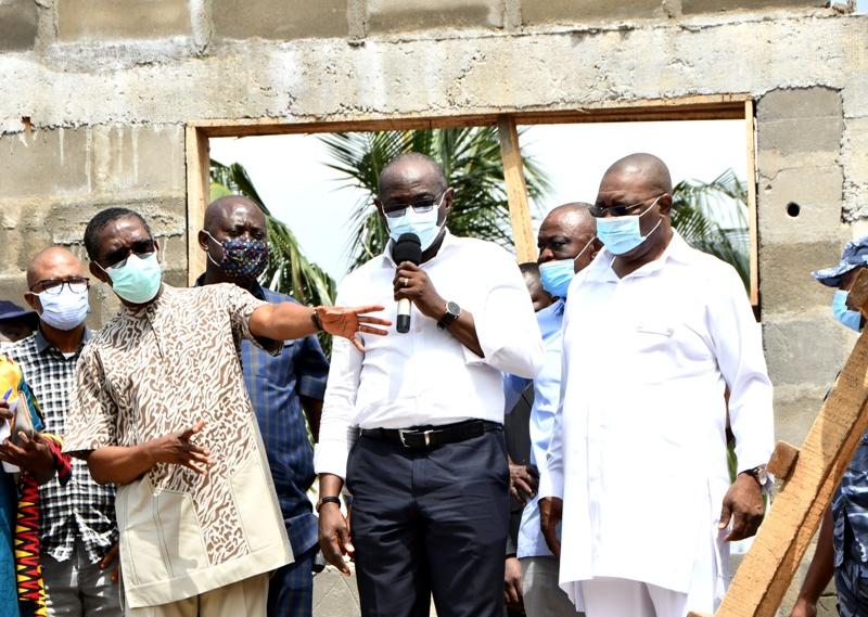 Okowa charges contractors on new projects