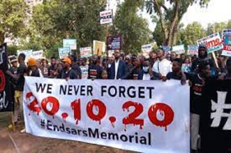 #EndSARS memorial