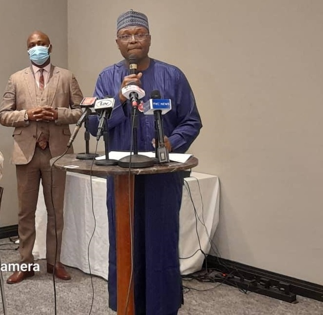 NEC Chair Prof Mahmood Yakubu