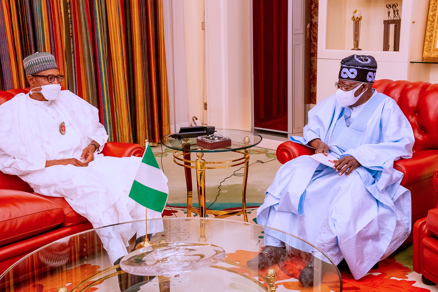 Tinubu in Aso Rock