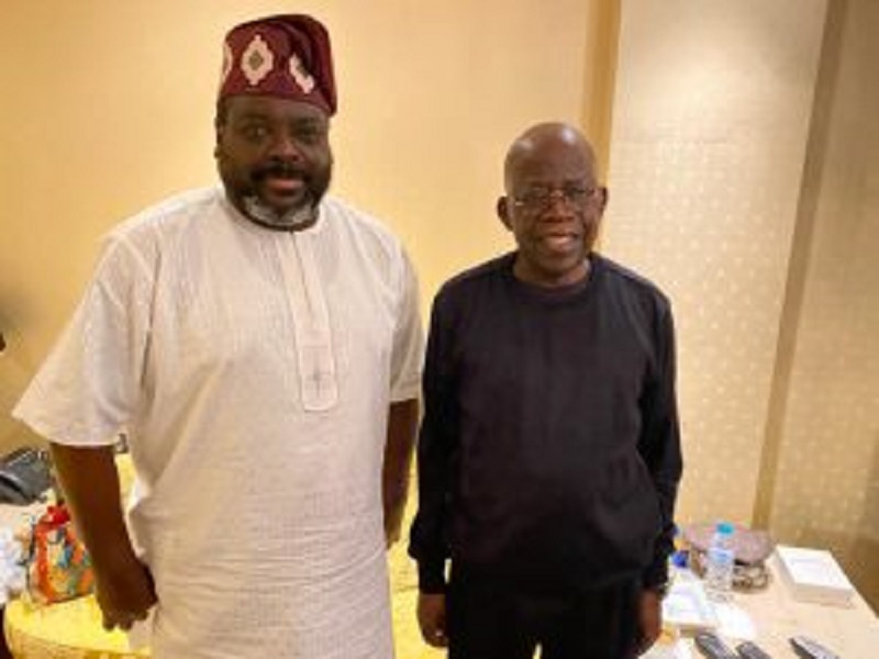 Tinubu and Ade Omole in London