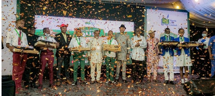 NLNG Science Quiz winners