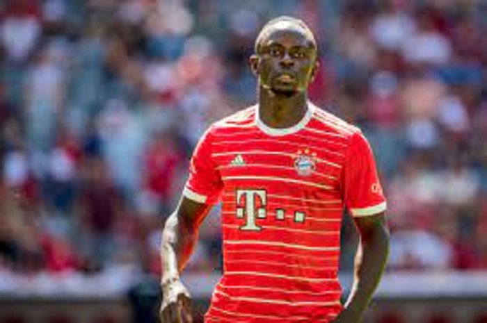 Sadio Mane in Bayern Munich jersey