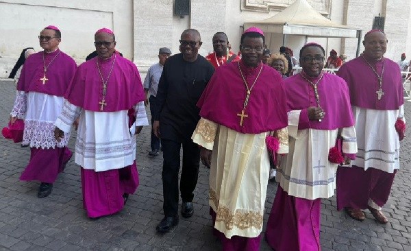 Peter Obi in Rome