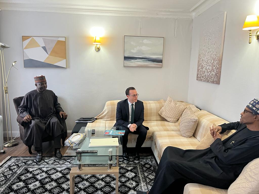 Buhari in London