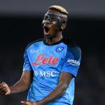 Victor Osimhen celebrates