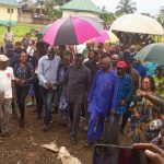 Voters waiting for INEC officials