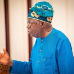 Tinubu addressing Renewed Hope Ambassadors