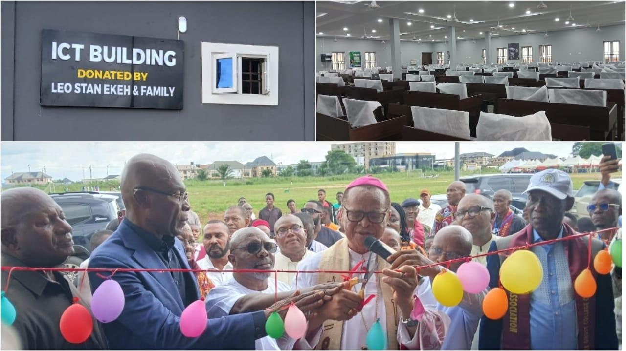 AI-Tech Centre at Holy Ghost donated by Leo Stan Ekeh Foundation