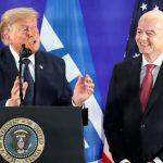 Trump and Infantino
Photo: Sky sports News