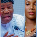 Senator Akpabio and Sandra Duru